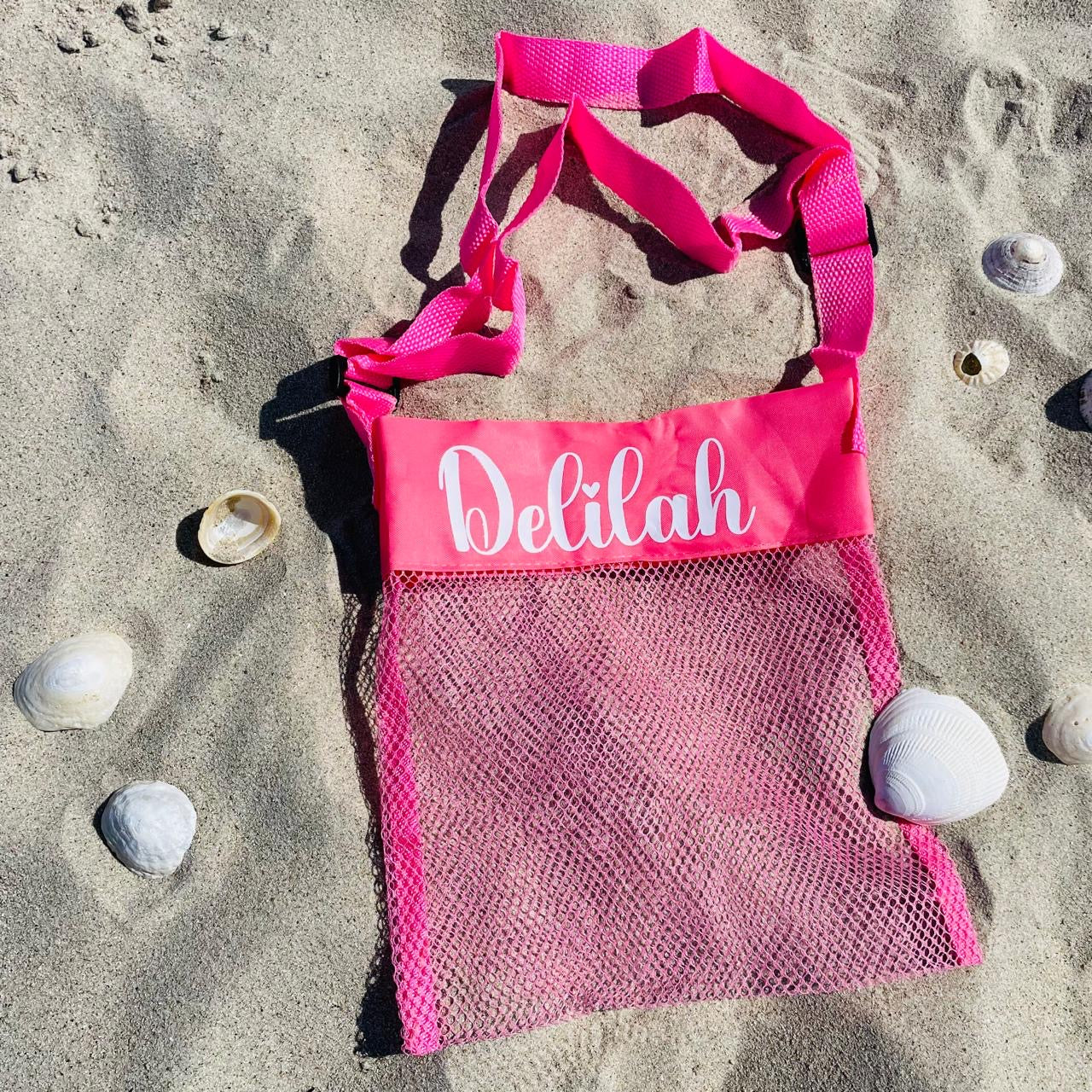 Shell Collecting Beach Bag